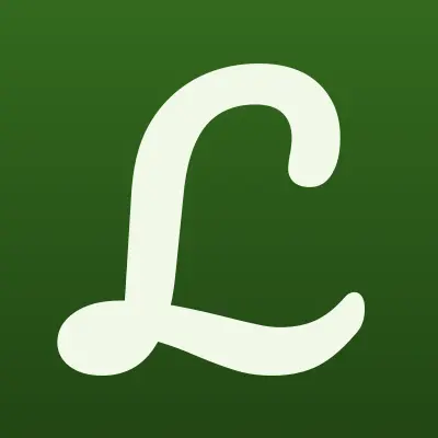 Люкс, магазин косметики и парфюмерии, лого-визитка